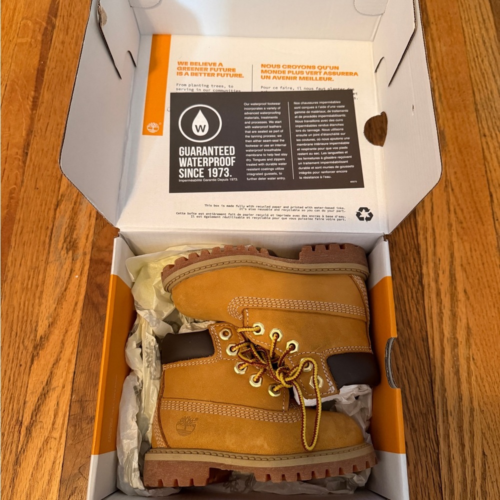 Timberland Kids Boots - Yellow and Brown